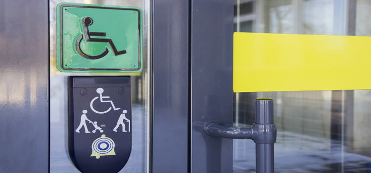 automatic handicap door opener in Kerman